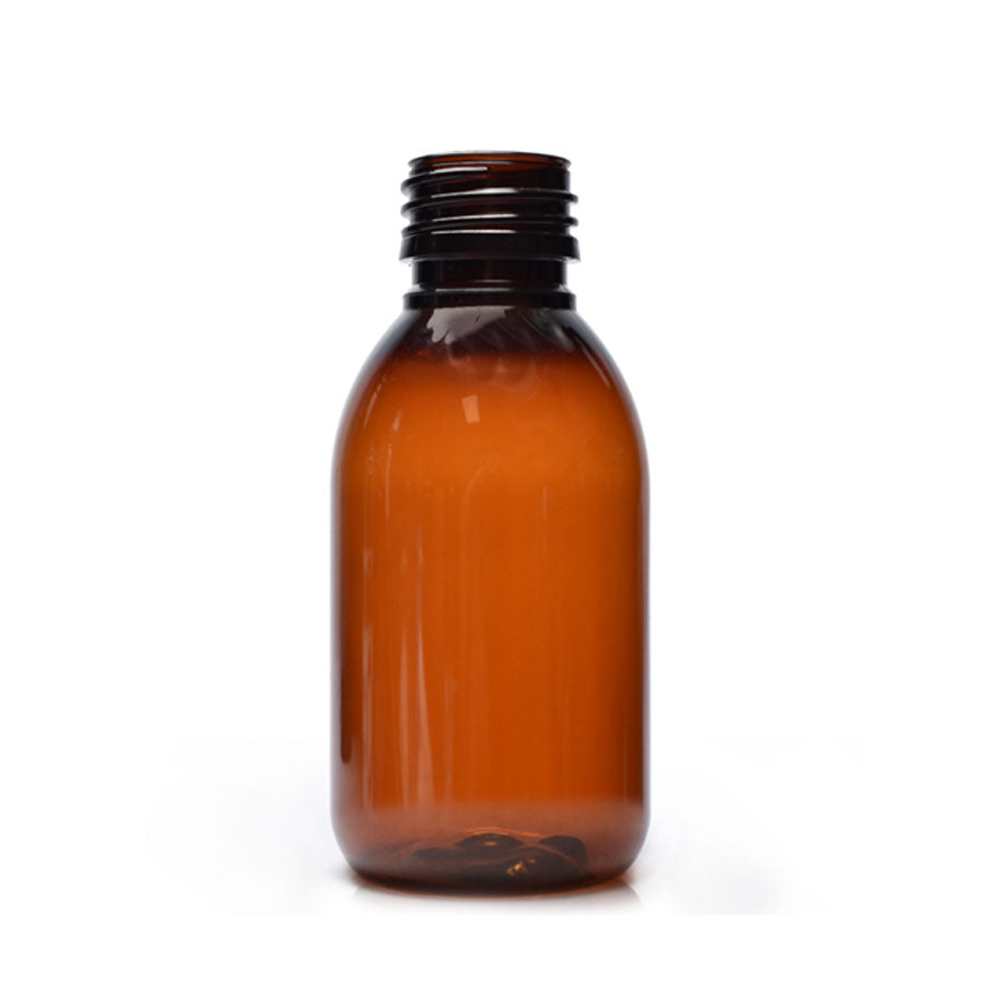 125ml Amber PET Sirop Bottle
