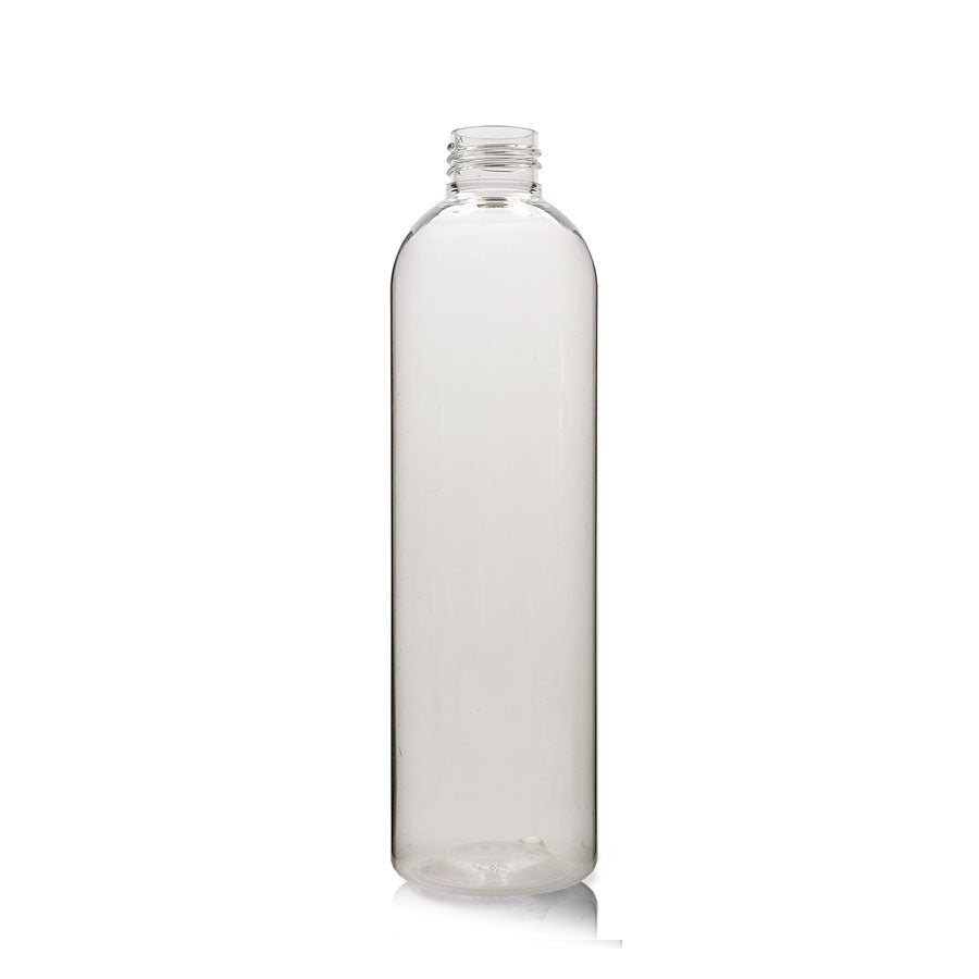 300ml Tall Clear PET Boston Bottle