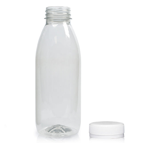 400ml Classic Clear 30% RPET Juice Bottle