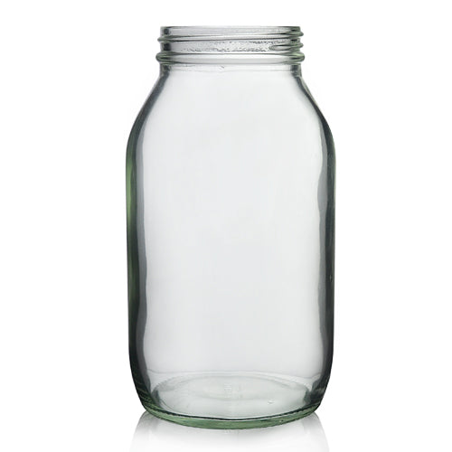 500ml Clear Glass Pharmapac Jar