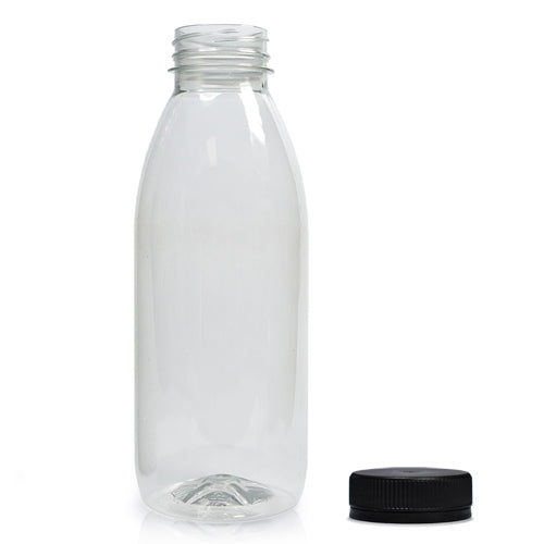 400ml Classic Clear 30% RPET Juice Bottle
