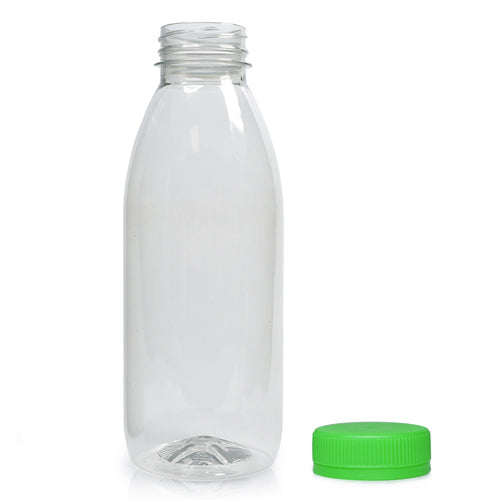 400ml Classic Clear 30% RPET Juice Bottle