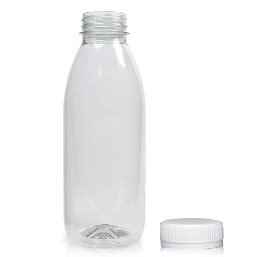 400ml Classic Clear 30% RPET Juice Bottle