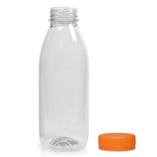 400ml Classic Clear 30% RPET Juice Bottle