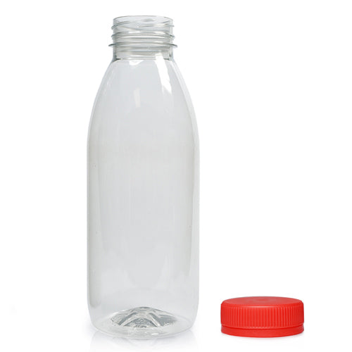 400ml Classic Clear 30% RPET Juice Bottle