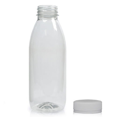 400ml Classic Clear 30% RPET Juice Bottle