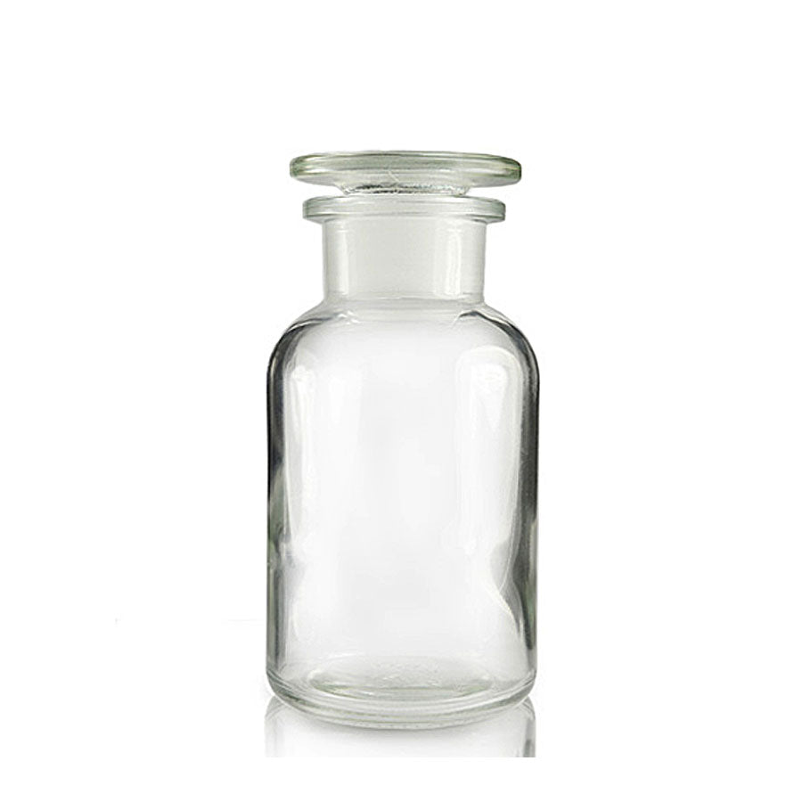 100ml Clear Glass Apothecary Bottle With Stopper