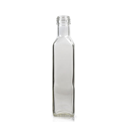 250ml Clear Glass Marasca Bottle