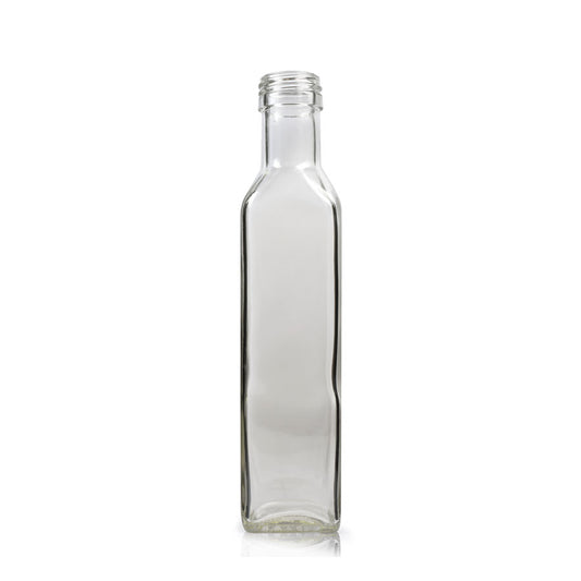 250ml Clear Glass Marasca Bottle