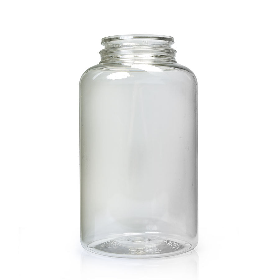 250ml Clear Plastic Pill Jar