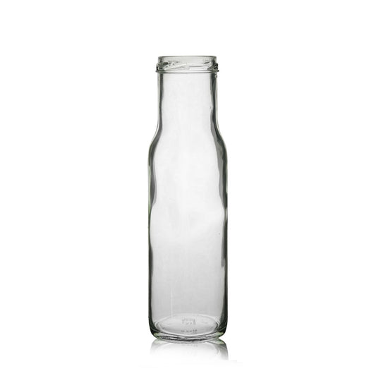 250ml Round Glass Sauce Bottle