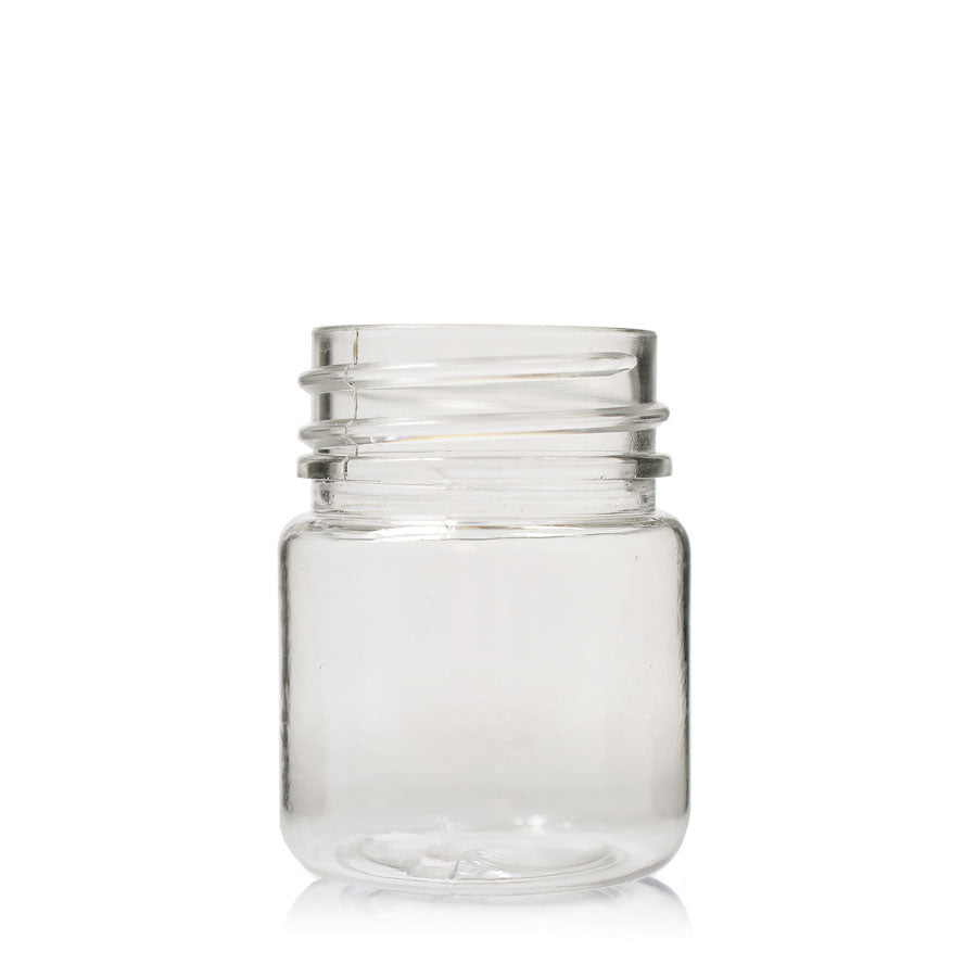 25ml Clear Screw Top Jar