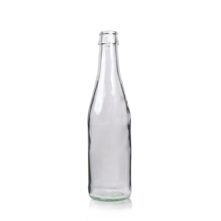330ml Clear Glass Homebrew Bottle