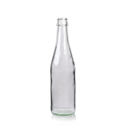 330ml Clear Glass Homebrew Bottle