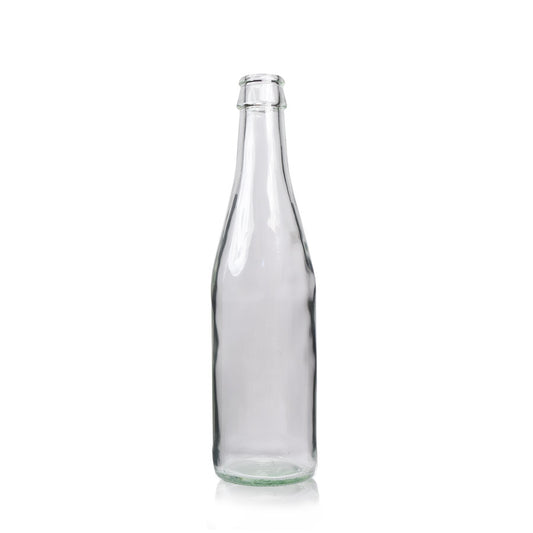 330ml Clear Glass Homebrew Bottle