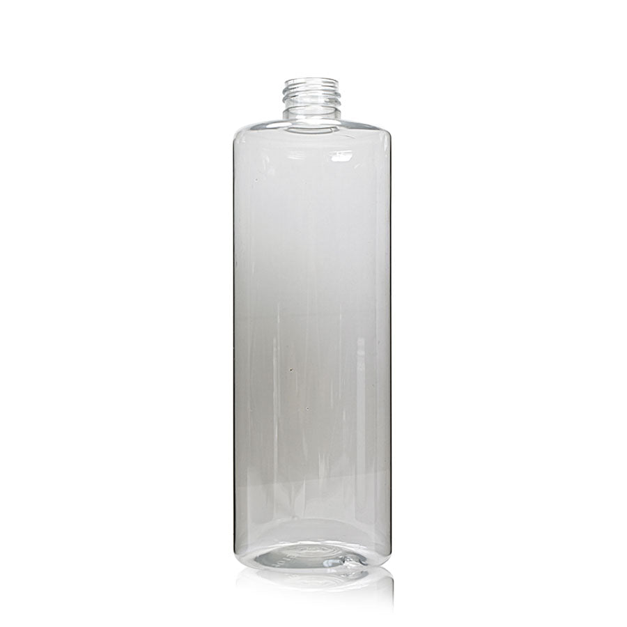 500ml Clear PCR/PET Plastic Tubular Bottle