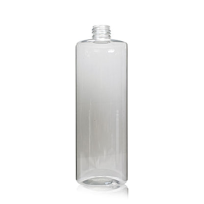 500ml Clear PCR/PET Plastic Tubular Bottle