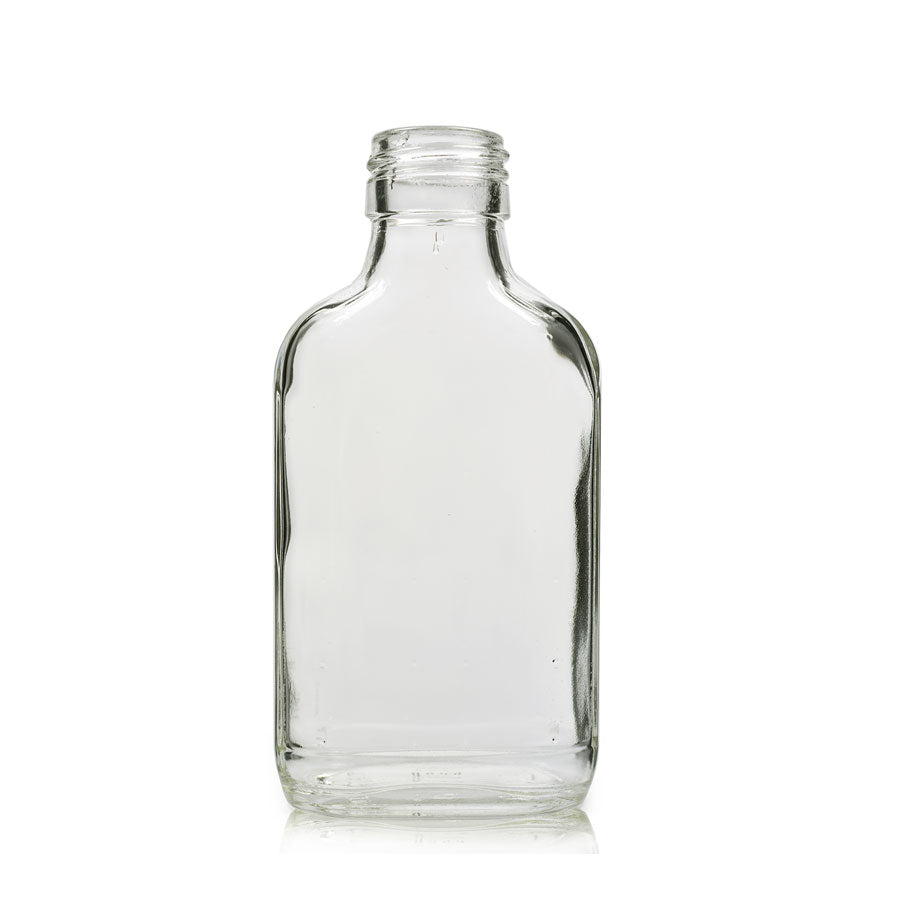 50ml Clear Glass Flask Bottle