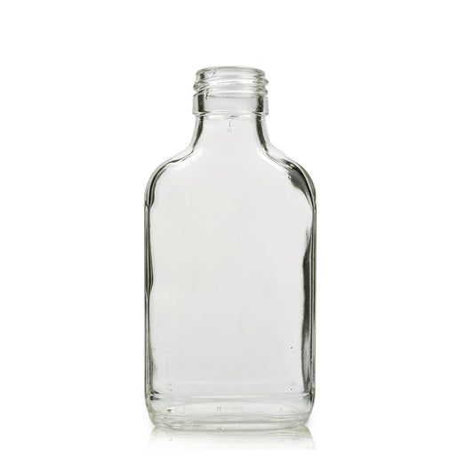 50ml Clear Glass Flask Bottle