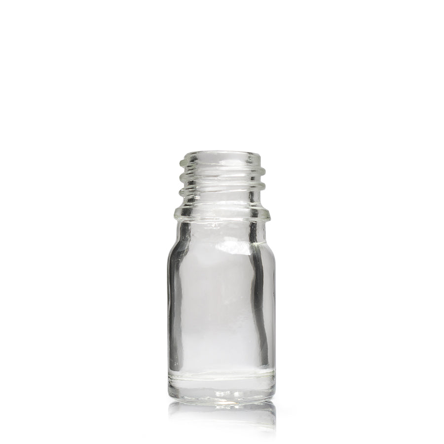 5ml Clear Glass Dropper Bottle