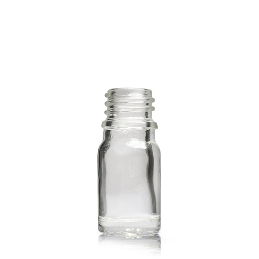 5ml Clear Glass Dropper Bottle