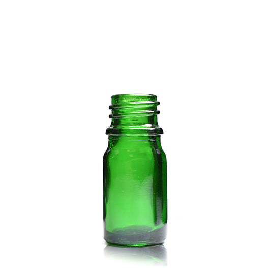 5ml Green Glass Dropper Bottle