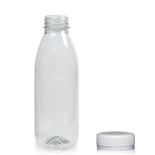 330ml Classic Clear 30% RPET Juice Bottle