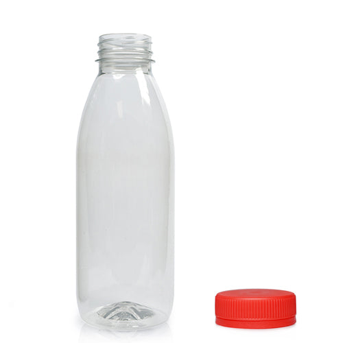 330ml Classic Clear 30% RPET Juice Bottle