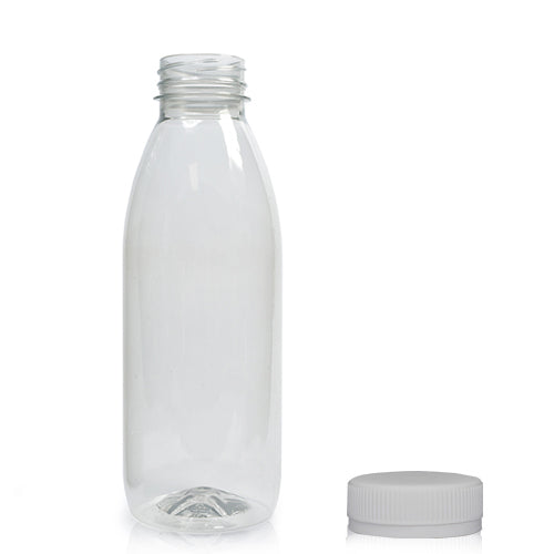 330ml Classic Clear 30% RPET Juice Bottle