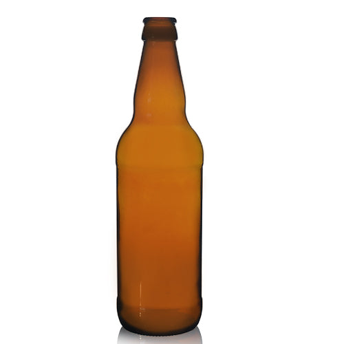 500ml Tall Amber Glass Beer Bottle