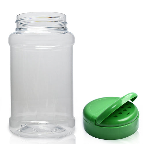 500ml PET Plastic Spice Jar (63mm Neck)