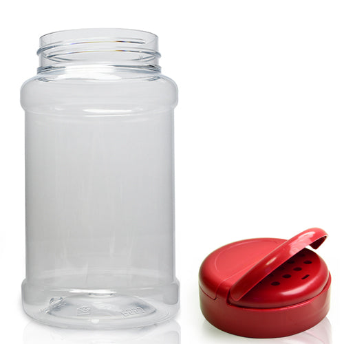 500ml PET Plastic Spice Jar (63mm Neck)