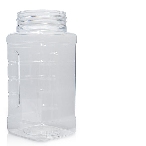 500ml Square PET Plastic Spice Jar