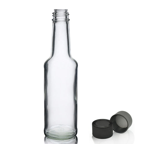 5oz Clear Glass Vinegar Bottle