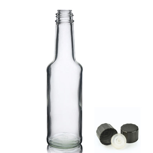 5oz Clear Glass Vinegar Bottle