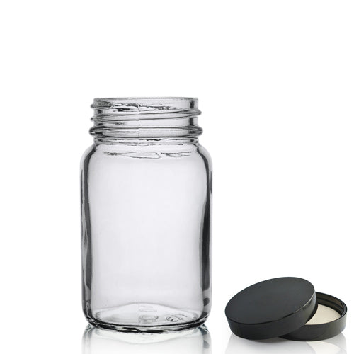 60ml Clear Glass Pharmapac Jar