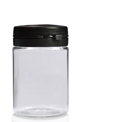 75ml Clear Plastic Pill Jar